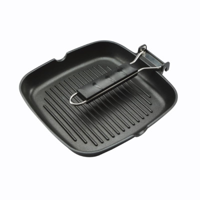 Сковорода-гриль Bergner Bbq lovers, 24x24 см (BGEU-1101)