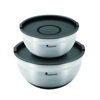 Набір мисок для змішування Bergner MasterPro Foodies collection, 2.7/4 л (BGMP-1553-INC)