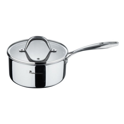 Ківш з кришкою Bergner MasterPro Hi-tech-3, 22 см (BGMP-1623)
