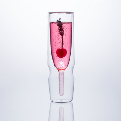 Набір склянок з подвійними стінками Bergner MasterPro Mixology, 190 мл, 2 шт (BGMP-20205)