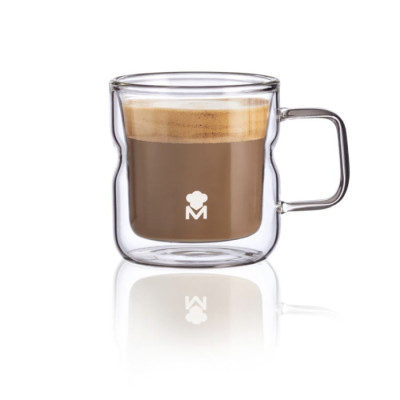 Набір чашок з подвійними стінками Bergner MasterPro Mixology, 140 мл, 2 шт (BGMP-20208)