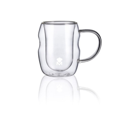 Набір чашок з подвійними стінками Bergner MasterPro Mixology, 50 мл, 4 шт (BGMP-20209)