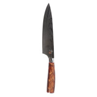 Ніж кухонний Bergner MasterPro Tetsu, коричневий, 20 см (BGMP-4126-BR)