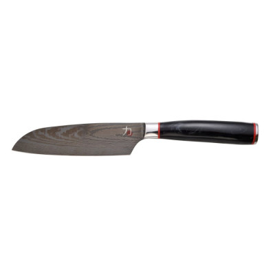 Ніж кухонний сантоку Bergner MasterPro Tetsu, 12.5 см (BGMP-4129-MBK)