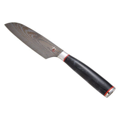 Ніж кухонний сантоку Bergner MasterPro Tetsu, 12.5 см (BGMP-4129-MBK)