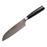 Ніж кухонний сантоку Bergner MasterPro Tetsu, 12.5 см (BGMP-4129-MBK)