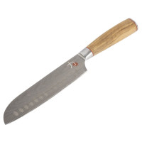 Нож кухонный сантоку Bergner MasterPro Tetsu, 17.5 см (BGMP-4168)