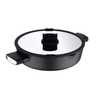 Сотейник з кришкою Bergner Ion, 3.37 л (BG-35803-BK)