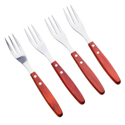 Набір вилок для стейків Bergner Bbq lovers, 4 предмета (BG-40200-MM)