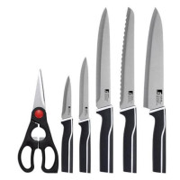 Набор ножей с ножницами Bergner Kyoto, 6 пр (BG-8986-MM)