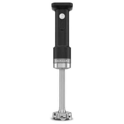 Блендер погружной KitchenAid Go 5KHBRV00BM 12V беспроводной со съемной батареей, без аккумулятора, матовый черный