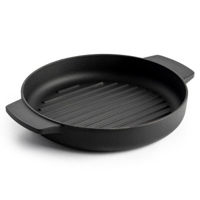 Сковорода-гриль чавунна KitchenAid Matte Oven-to-table, 26 см (CC004600-001)