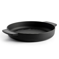 Сковорода-гриль чавунна KitchenAid Matte Oven-to-table, 26 см (CC004600-001)