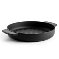 Сковорода-гриль чавунна KitchenAid Matte Oven-to-table, 26 см (CC004600-001)