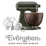 Кухонна машина KitchenAid Artisan 4,7 л 5KSM180WSEEG Design 2024 Evergreen