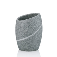 Стакан для зубних щіток KELA Talus, сірий, 11х8 см (20256)