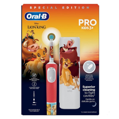 Зубная щётка Braun Oral-B D103.413.2KX Lion King