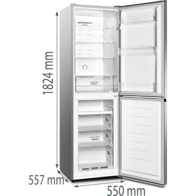 Холодильник комбінований GORENJE NRK418ECS4