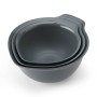 Набір мисок для змішування KitchenAid Coreline, 3 шт, 2,4/3,3/4,3 л (KQG175OSCGG)
