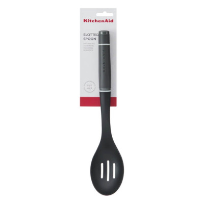 Ложка для сервіровки з прорізами KitchenAid Coreline, 34 см (KAS004OHCGG)