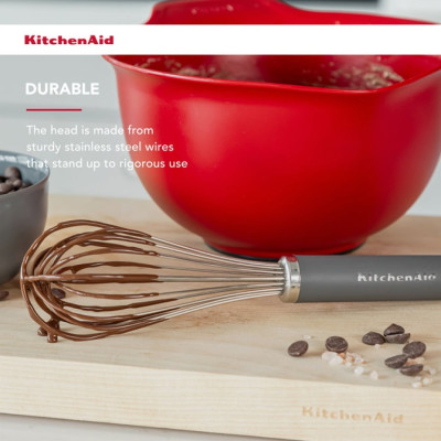 Вінчик KitchenAid Coreline, 26,2 см, сірий (KAS060OHCGG)