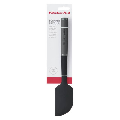 Лопатка для тіста KitchenAid Coreline, 30 см, сірий (KAS031OHCGG)