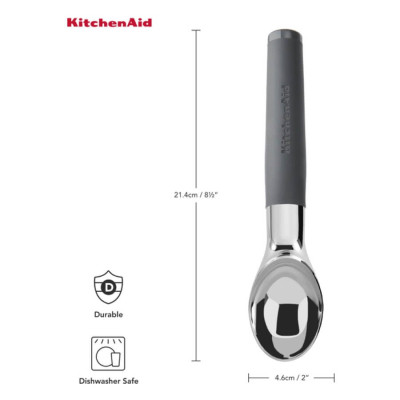 Ложка для морозива KitchenAid Coreline, 22 см (KAS117OHCGG)