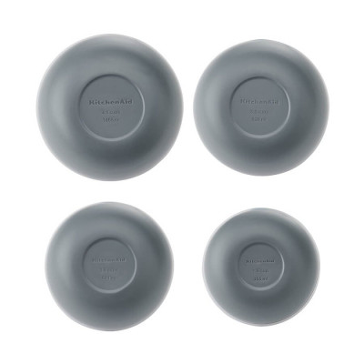 Набір мисок з кришкою KitchenAid Coreline, 4 шт, 355/591/828/1065 мл (KQG176OSCGG)