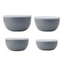 Набір мисок з кришкою KitchenAid Coreline, 4 шт, 355/591/828/1065 мл (KQG176OSCGG)