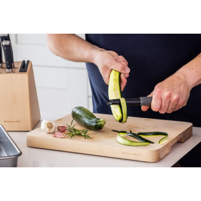 Овочечистка вертикальна KitchenAid Coreline, 22 см, сірий (KAS112OHCGG)