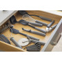 Овочечистка вертикальна KitchenAid Coreline, 22 см, сірий (KAS112OHCGG)