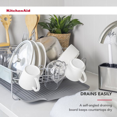 Підставка для сушки посуду KitchenAid Sinkware, 61,5 x 38,5 x 37,5 см (KEG896BXCGA)