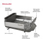 Підставка для сушки посуду KitchenAid Sinkware, 41 x 33 x 17 см (KEG895BXCGA)