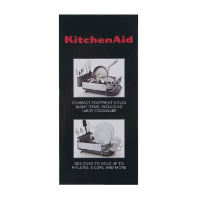 Підставка для сушки посуду KitchenAid Sinkware, 41 x 33 x 17 см (KEG895BXCGA)