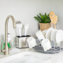 Органайзер для кухонної мийки KitchenAid Sinkware, 16 х 8 х 12 см, сірий (KEG784OSSSA)