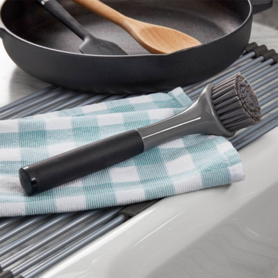 Щітка для миття посуду KitchenAid Sinkware, 26 см, сірий (KEG882OHOBA)