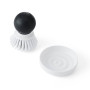 Щітка для миття посуду KitchenAid Sinkware, 9 см, білий (KEG195OSBA)