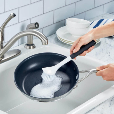 Набір щіток для чищення посуду KitchenAid Sinkware, 2 шт, 29,5 см (KEG875OHBA)