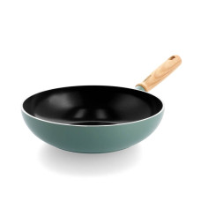 Вок GreenPan Mayflower, 28 см, 3,6 л з керамічним покриттям, небесно-голубий (CC001683-001)