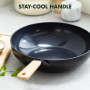 Вок GreenPan Eco Smartshape, 28 см, 3,6 л з керамічним покриттям (CC006448-001)