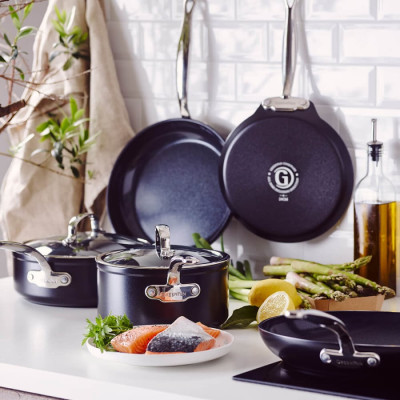 Каструля з кришкою GreenPan Barcelona Pro, 20 см, 3,1 л, з керамічним покриттям (CC005333-001)