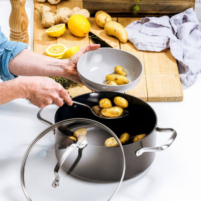 Каструля з кришкою GreenPan Copenhagen, 20 см, 3,1 л з керамічним покриттям (CC003345-001)