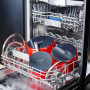 Каструля з кришкою KitchenAid Steel Core, 24 см, 6 л, червоний (CC003270-001)