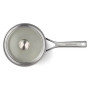 Ківш з кришкою KitchenAid Steel Core, 16 см, 1,3 л, матовий чорний (CC005997-001)