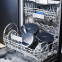 Ківш з кришкою KitchenAid Steel Core, 20 см, 2,4 л, матовий чорний (CC005999-001)