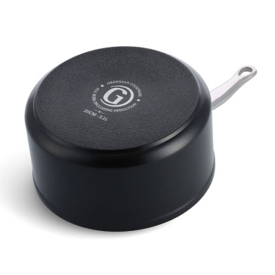 Ківш з кришкою GreenPan Barcelona Pro, 20 см, 3,1 л, з керамічним покриттям (CC005332-001)