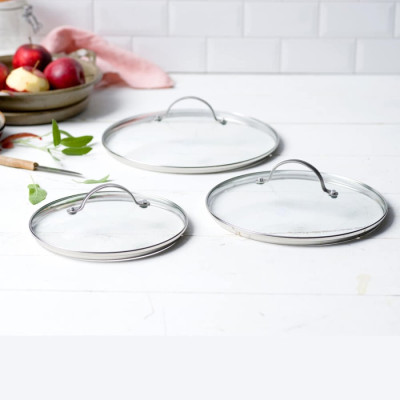 Кришка скляна GreenPan, 20 см, універсальна (CW000026-006)