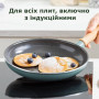 Сковорода GreenPan Mayflower, 20 см з керамічним покриттям, небесно-голубий (CC001667-001)