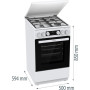 Комбінована плита Gorenje GK5C42WF-B