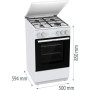 Плита газова Gorenje GG5A14WJ